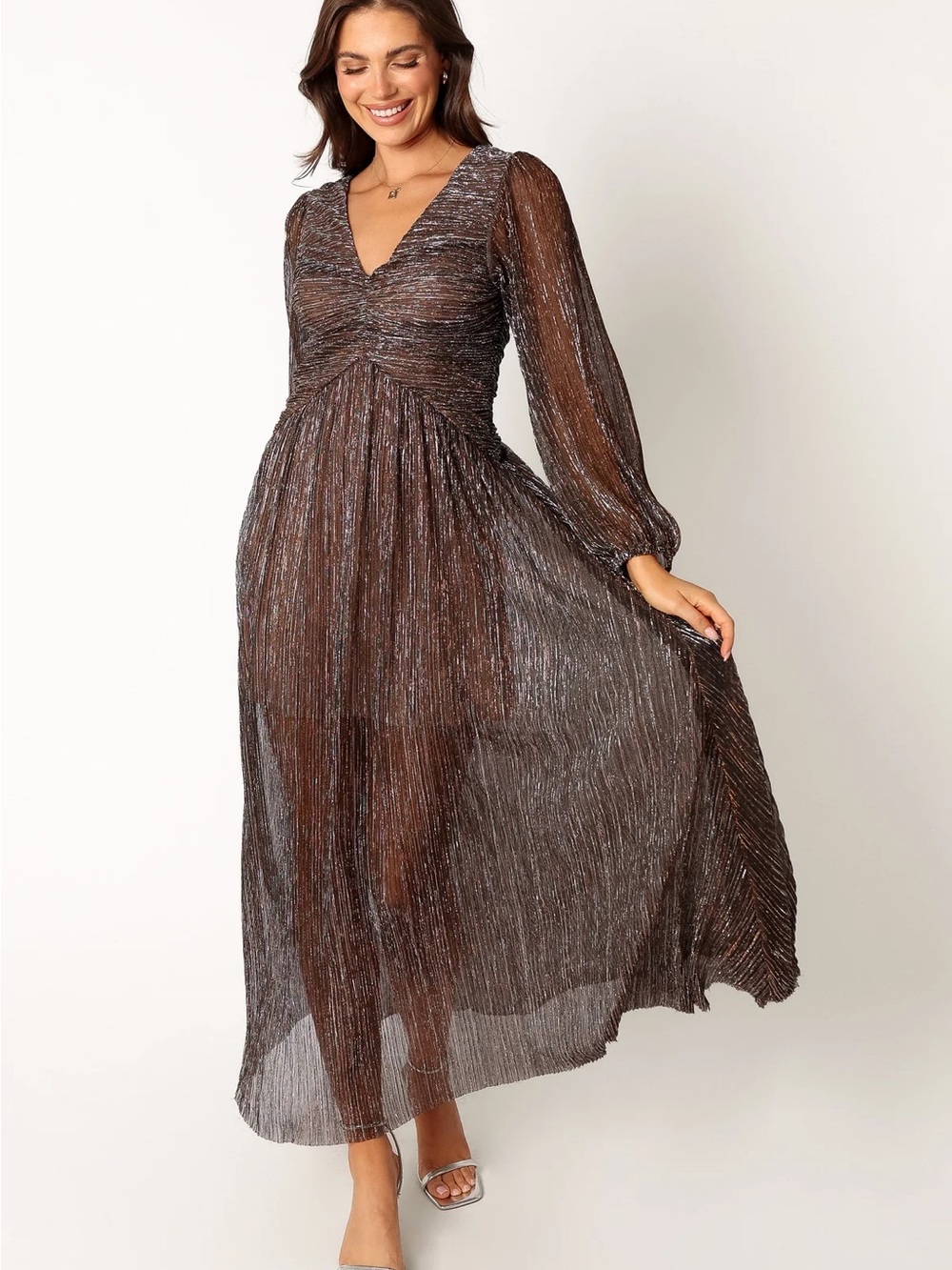 Petal & Pup Lustre Maxi Dress